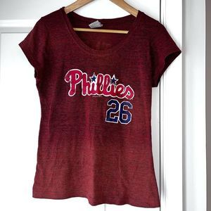 Chase Utley Phillies shirt size Large